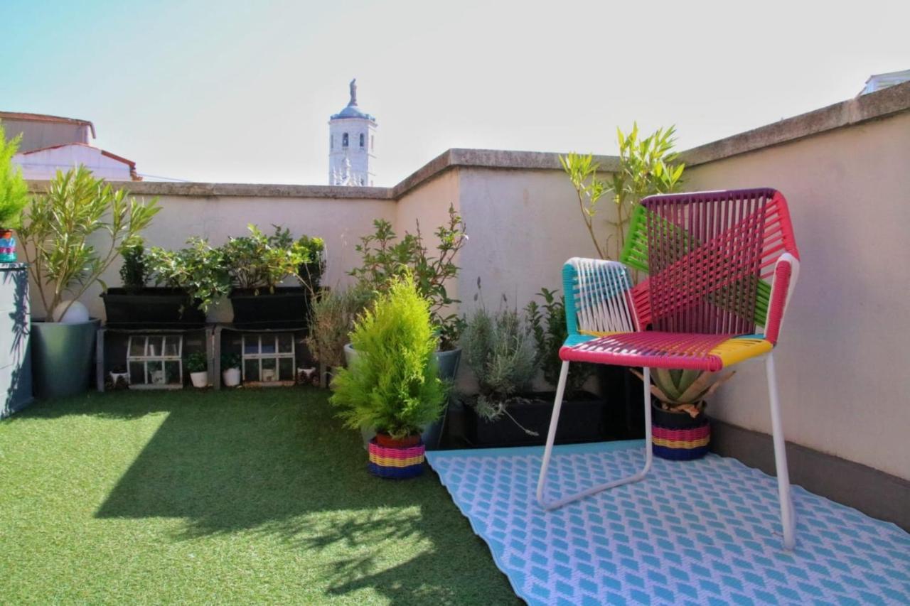 El Atico De Valladolid - Centro - Terraza - Wifi Eksteriør bilde