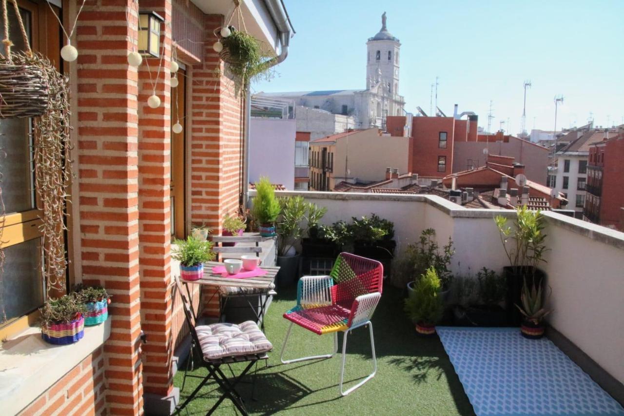 El Atico De Valladolid - Centro - Terraza - Wifi Eksteriør bilde